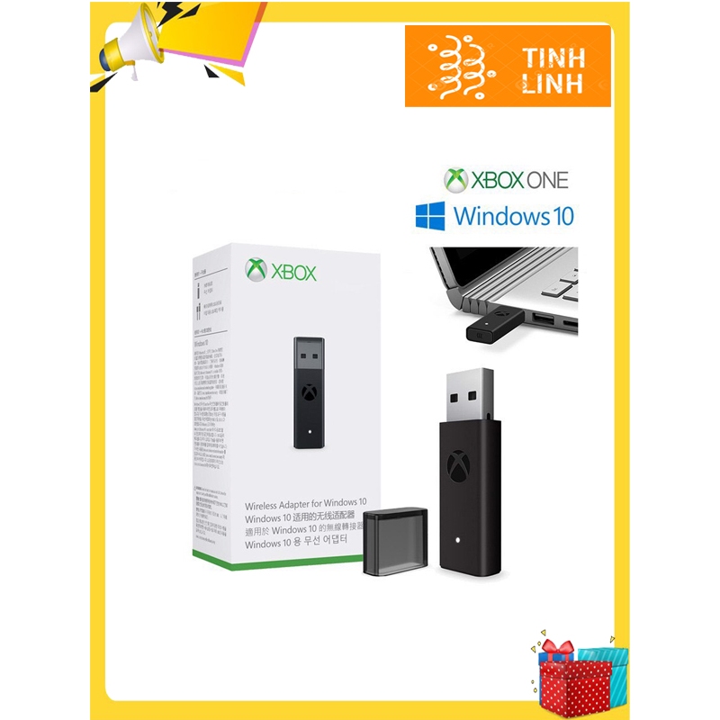 USB Xbox Wireless Adapter Cho Tay Cầm Xbox One, Xbox Series X, Xbox Wireless Adapter for Windows