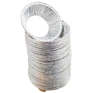 Lốc 20 cái Đế Cốc Chén khuôn giấy bạc nướng thực phẩm - chén bạc