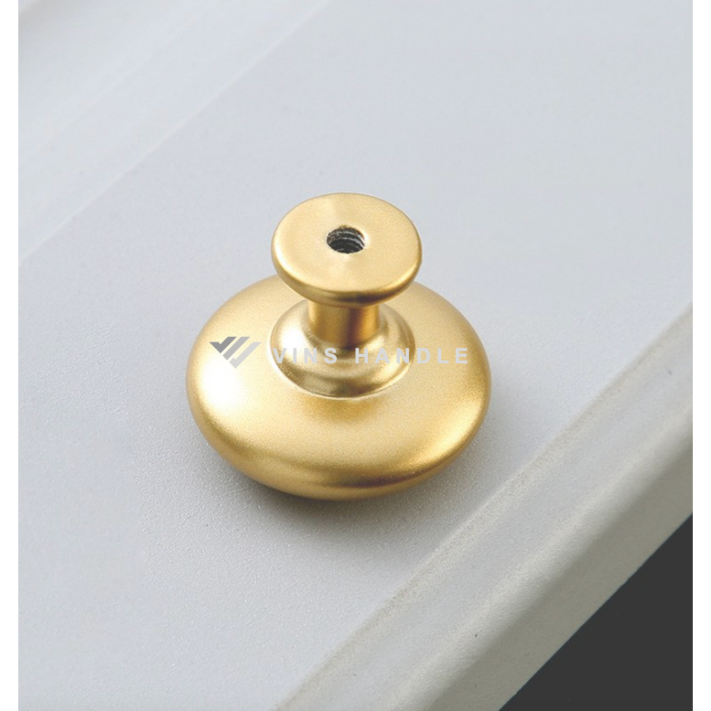 TAY NẮM TỦ HÌNH ĐẦU NẤM - Núm tủ tròn TP mã số 19