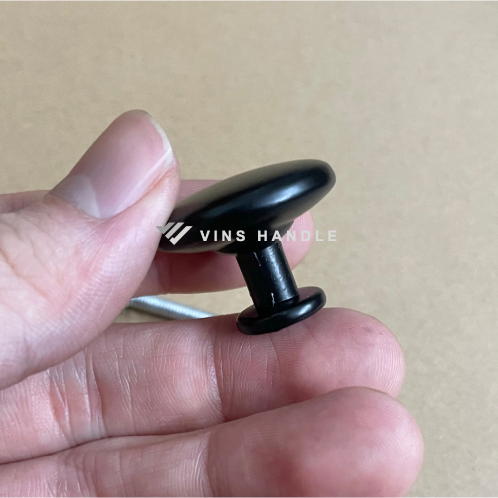 TAY NẮM TỦ HÌNH ĐẦU NẤM - Núm tủ tròn TP mã số 19