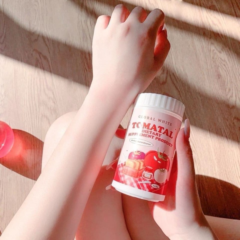 Bột Collagen Cà Chua Trắng Da Giảm Mụn