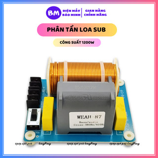 [1 mạch] Mạch phân tần loa sub Weah 87 | Phân tần loa Sub hơi 30, sub 40, sub 50 hay loa sub công suất lớn