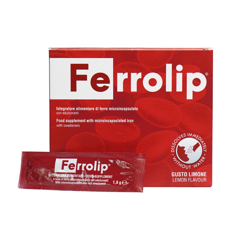 Sắt Sinh Học Ferrolip Cho Bà Bầu Và Người Thiếu Máu