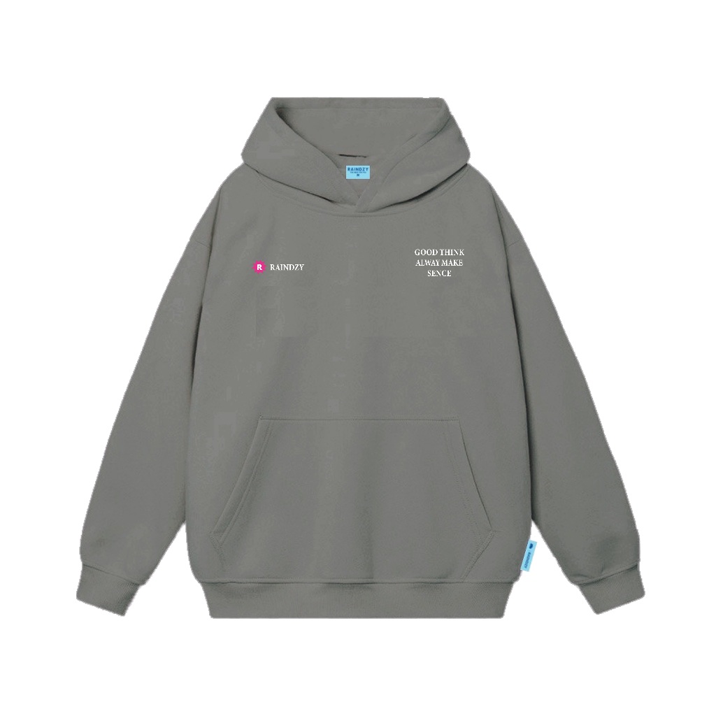 Áo hoodie nam nữ form rộng localbrand, áo hoodie nỉ bông cotton oversize HD004
