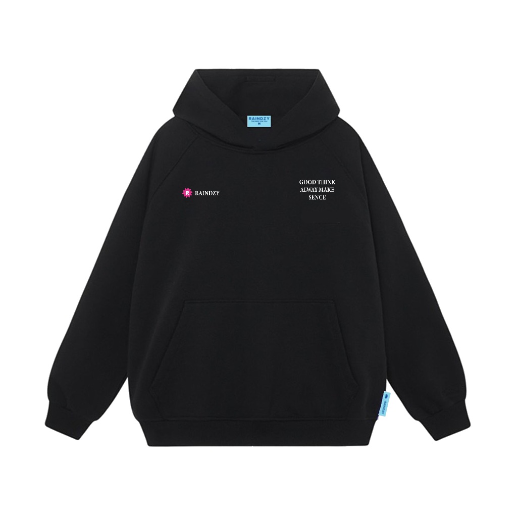 Áo hoodie nam nữ form rộng localbrand, áo hoodie nỉ bông cotton oversize HD004