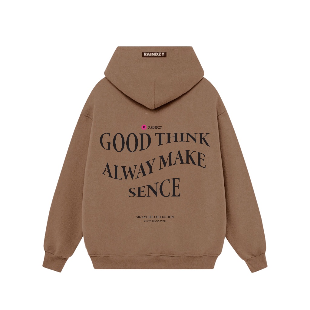 Áo hoodie nam nữ form rộng localbrand, áo hoodie nỉ bông cotton oversize HD004