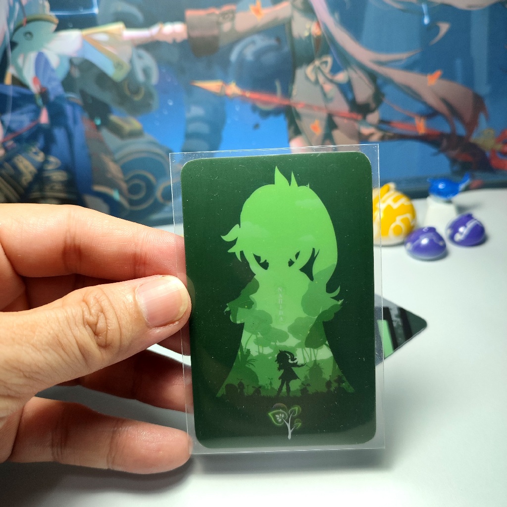 GENSHIN IMPACT | Card PVC bo góc - 2 mặt phủ bảo vệ