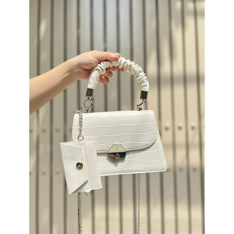 Túi Đeo Chéo Có Quai Xách Cầm Tay,Kèm Ví