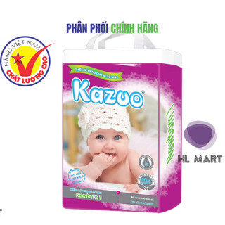 Miếng lót Kazuo Newborn dành cho bé sơ sinh siêu thấm hút - chống hăm hiệu quả/ túi 56 miếng