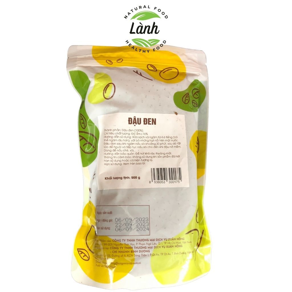 Combo 2 gói Đậu đen đỗ đen Xuân Hồng 500g