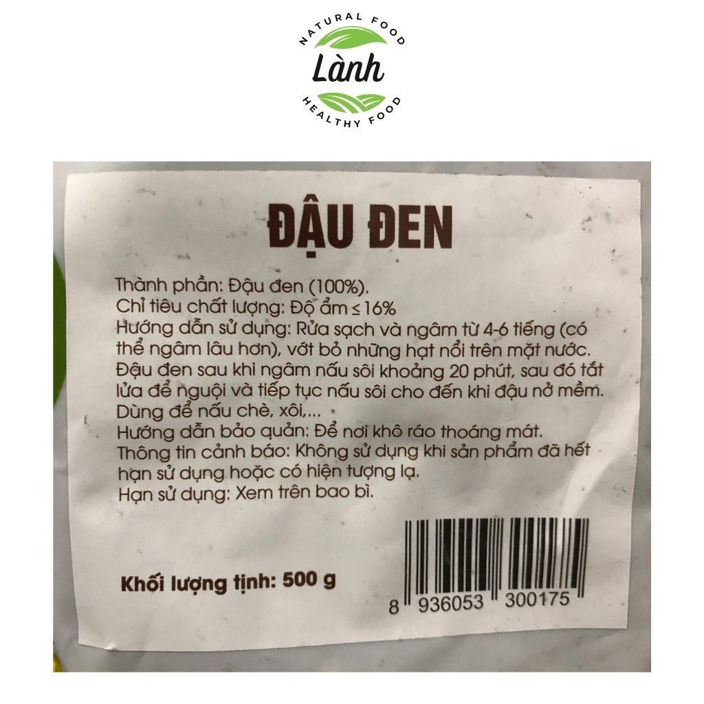 Combo 2 gói Đậu đen đỗ đen Xuân Hồng 500g