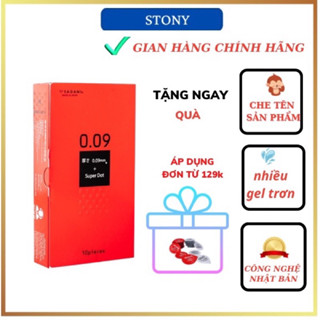 Bao cao su Sagami Super Dot 009 có gai Dày Hộp 10 chiếc