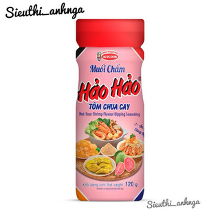 Muối chấm Hảo Hảo tôm chua cay 120g ( Mẫu mới )
