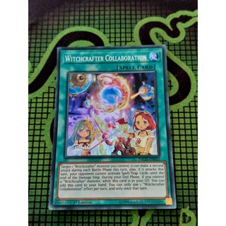 [ Đỗ Lạc Shop ] Thẻ Bài Mint90 Yugioh Spell Witchcrafter Collaboration - INCH-EN022 - Super