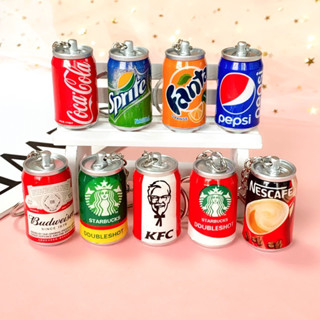  Móc Khoá Hình Lon Nước Giải Khát 