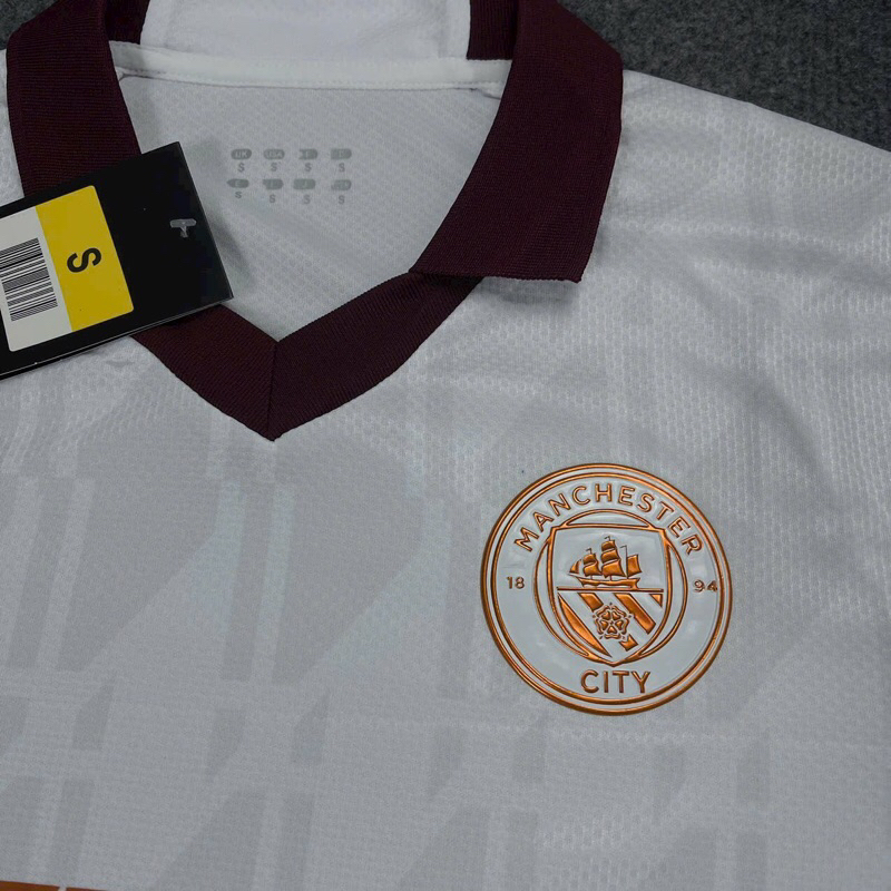Áo Bóng Đá - Quần Áo Bóng Đá Câu Lạc Bộ MANCHESTER CITY - Vải player Cao Cấp logo thêu thoáng mát