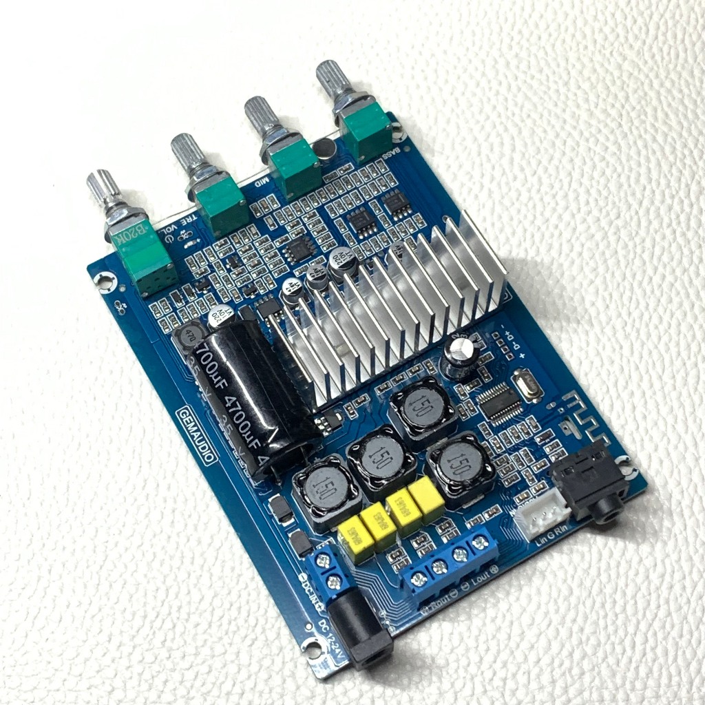 Mạch Khuếch Đại Âm Thanh Và Bluetooth 5.0 50Wx2