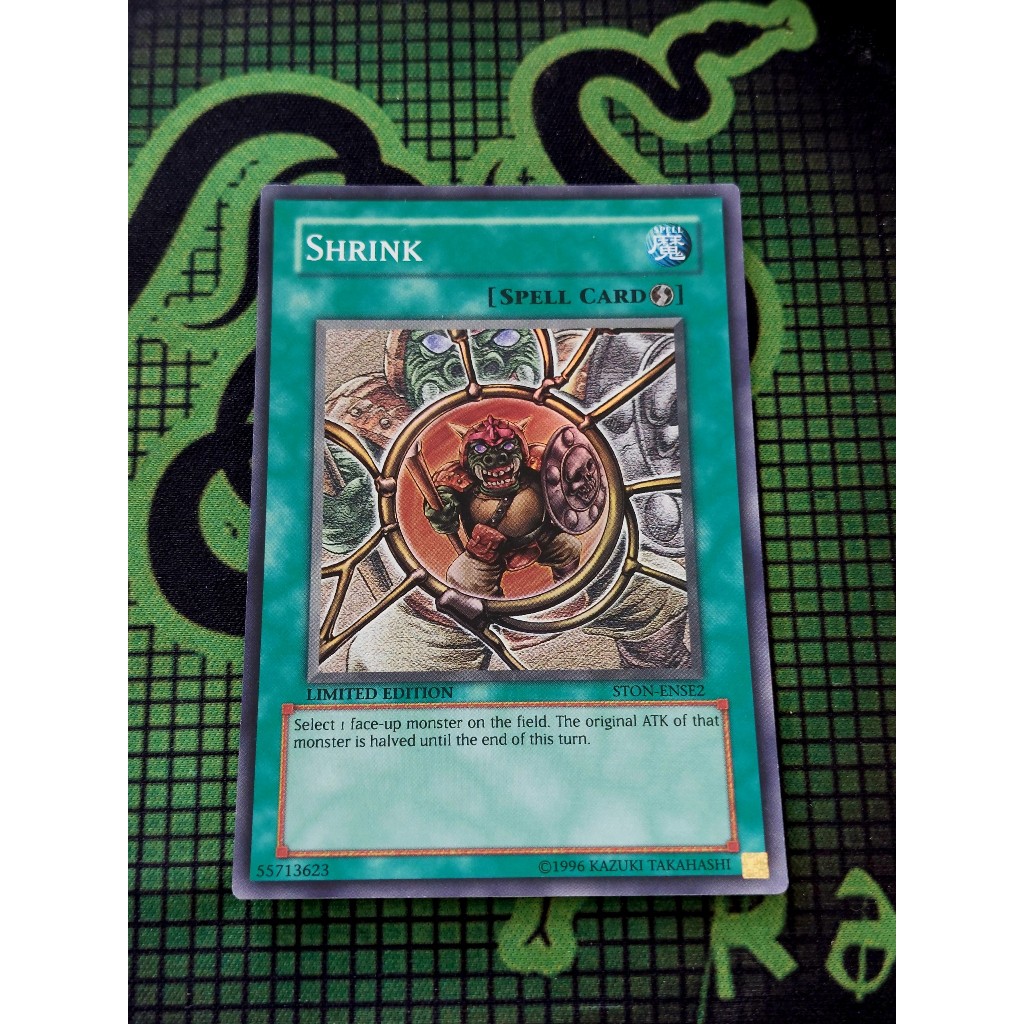 Thẻ Bài Mint90 Yugioh Spell Shrink - STON-ENSE2 - Super