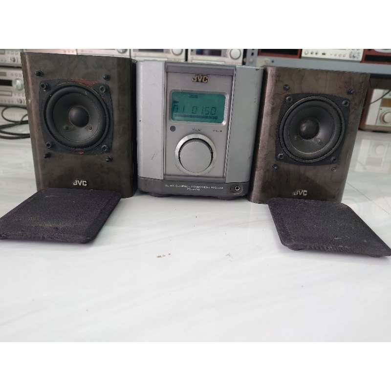 Dàn mini loa toàn dải JVC1000GR nguyên bản, âm thanh hay