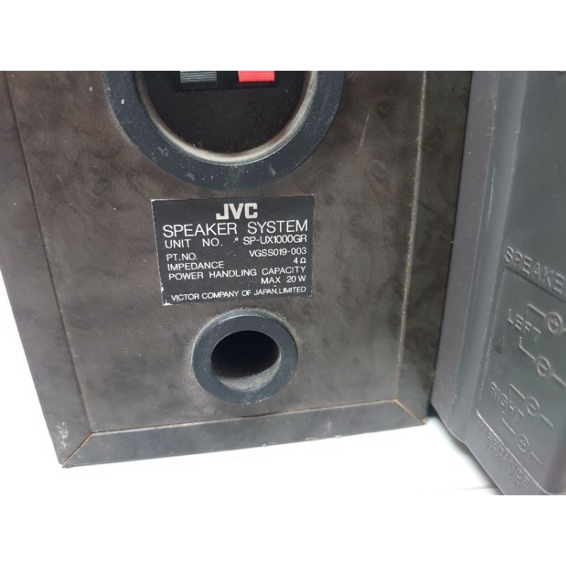 Dàn mini loa toàn dải JVC1000GR nguyên bản, âm thanh hay