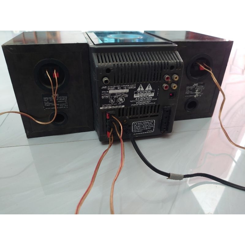 Dàn mini loa toàn dải JVC1000GR nguyên bản, âm thanh hay
