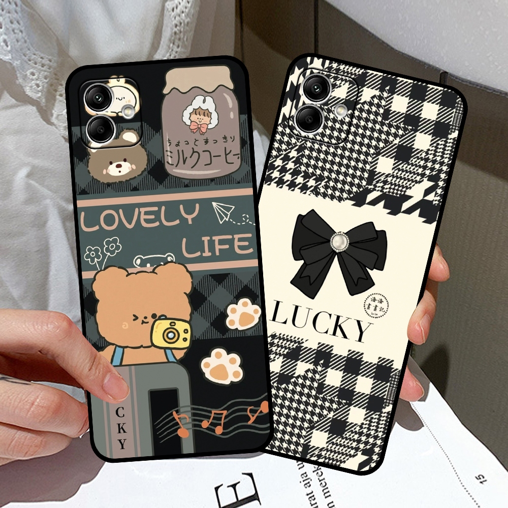 Ốp lưng Samsung A05 in hình gấu bear dễ thương, cute hottrend