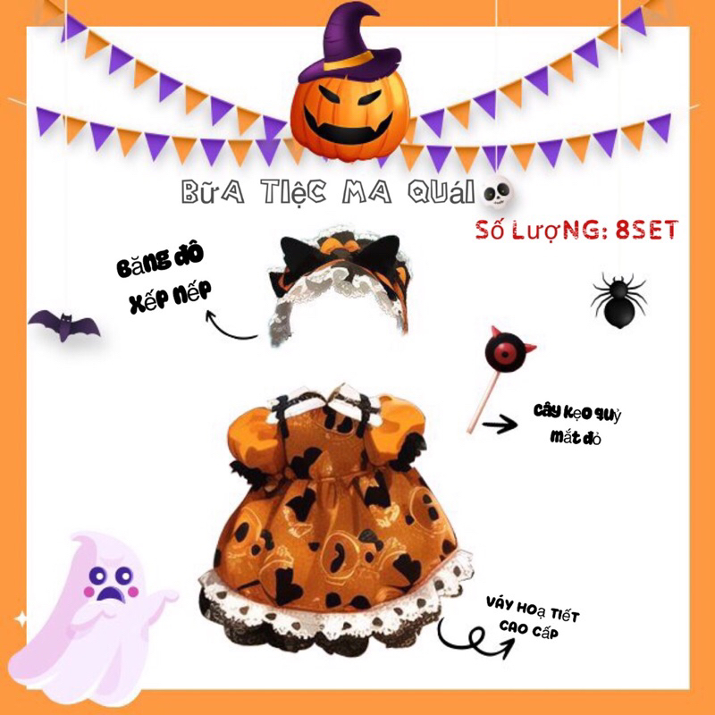 Outfit halloween cho búp bê ob11,nendoll