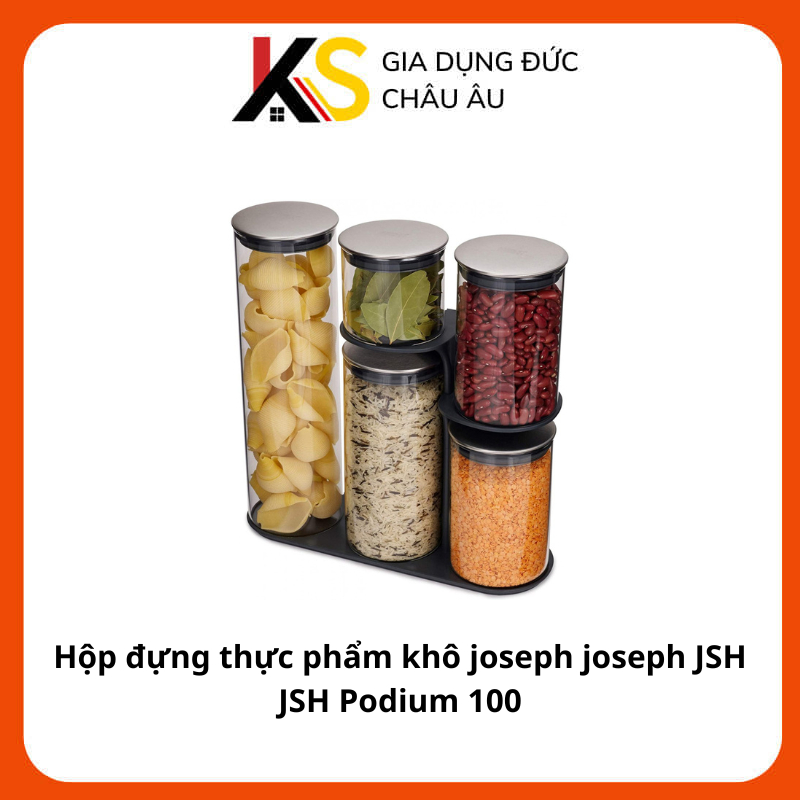 Hộp đựng thực phẩm thuỷ tinh Joseph Joseph Podium 100