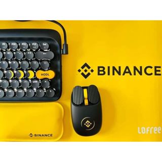 Bàn phím cơ, chuột không dây bluetooth Binance x Lofree chính hãng dành cho anh em coin thủ, trade Bitcoin, Future