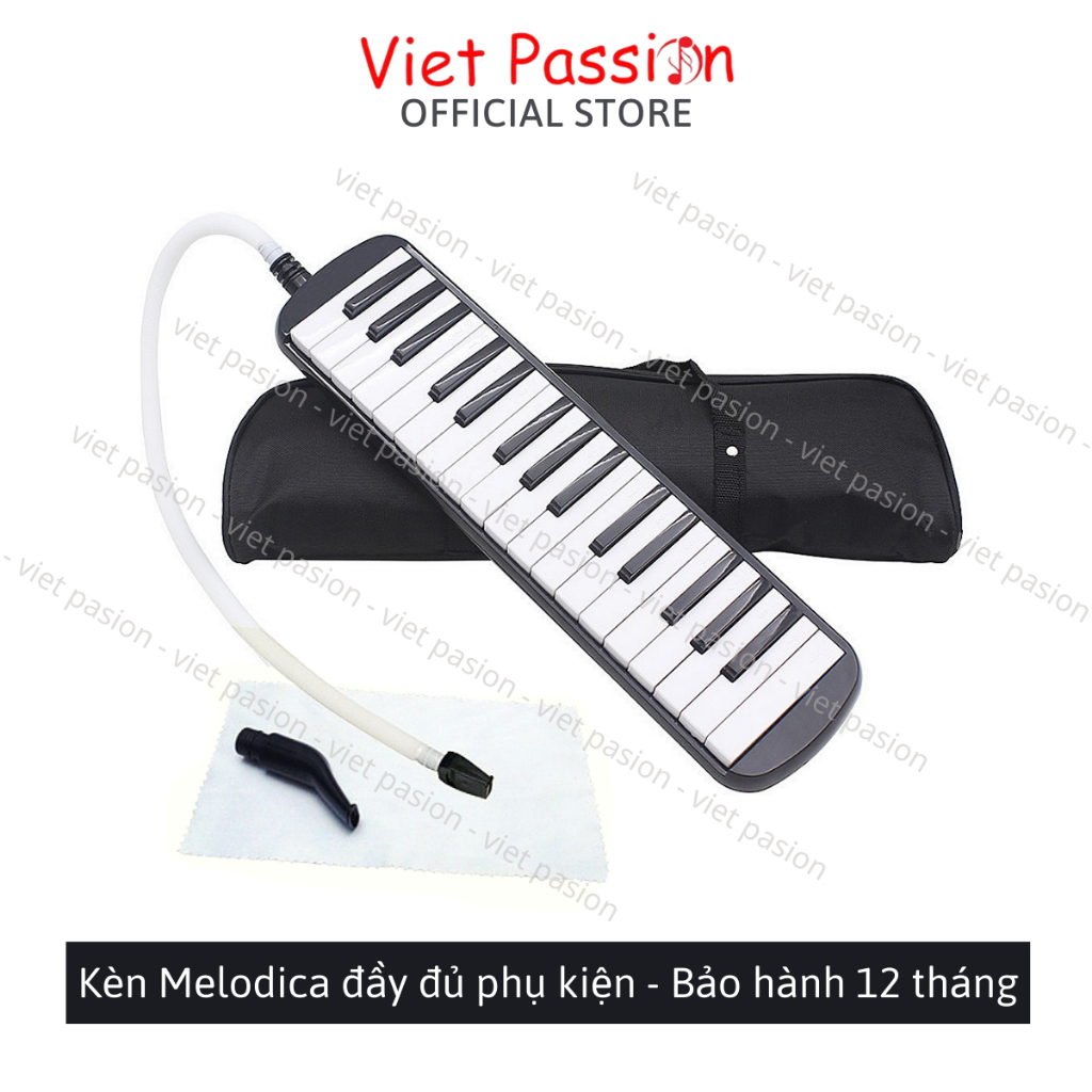 Đàn Kèn Melodica 32 Phím Piano nhỏ cho bé tặng kèm túi đựng chất lượng Viet Passion HCM