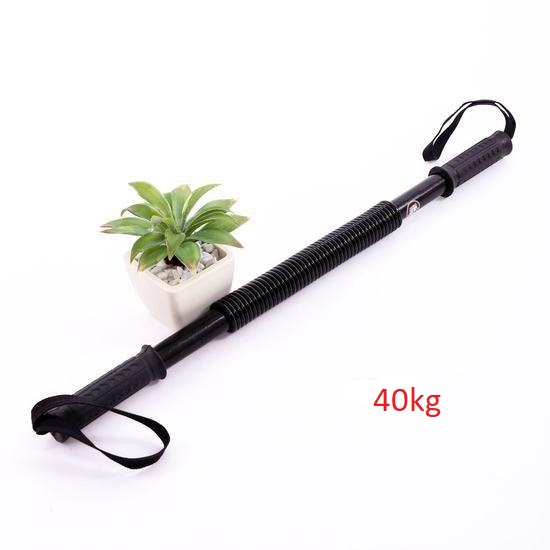 COMBO 3 - 1 gậy bẻ lò xo 20kg,30kg,40kg - 1 kìm bóp tay có máy đếm số - 1 dây nhảy lõi thép siêu bền