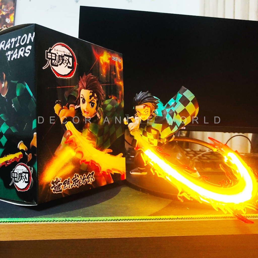 Mô hình Kamado Tanjiro trạng thái chiến đấu - Mô hình Kimetsu no yaiba