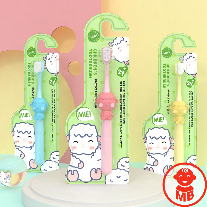 Bàn chải đánh răng lông tơ mềm mại cho bé