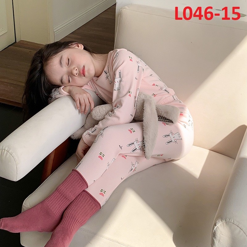 Bộ quần áo dài tay thu đông AMBB chính hãng cho bé mẫu 2023 chất cotton mềm mại size 80-150