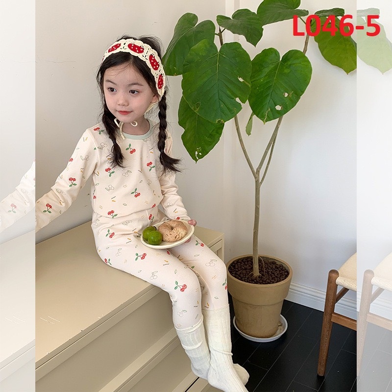 Bộ quần áo dài tay thu đông AMBB chính hãng cho bé mẫu 2023 chất cotton mềm mại size 80-150