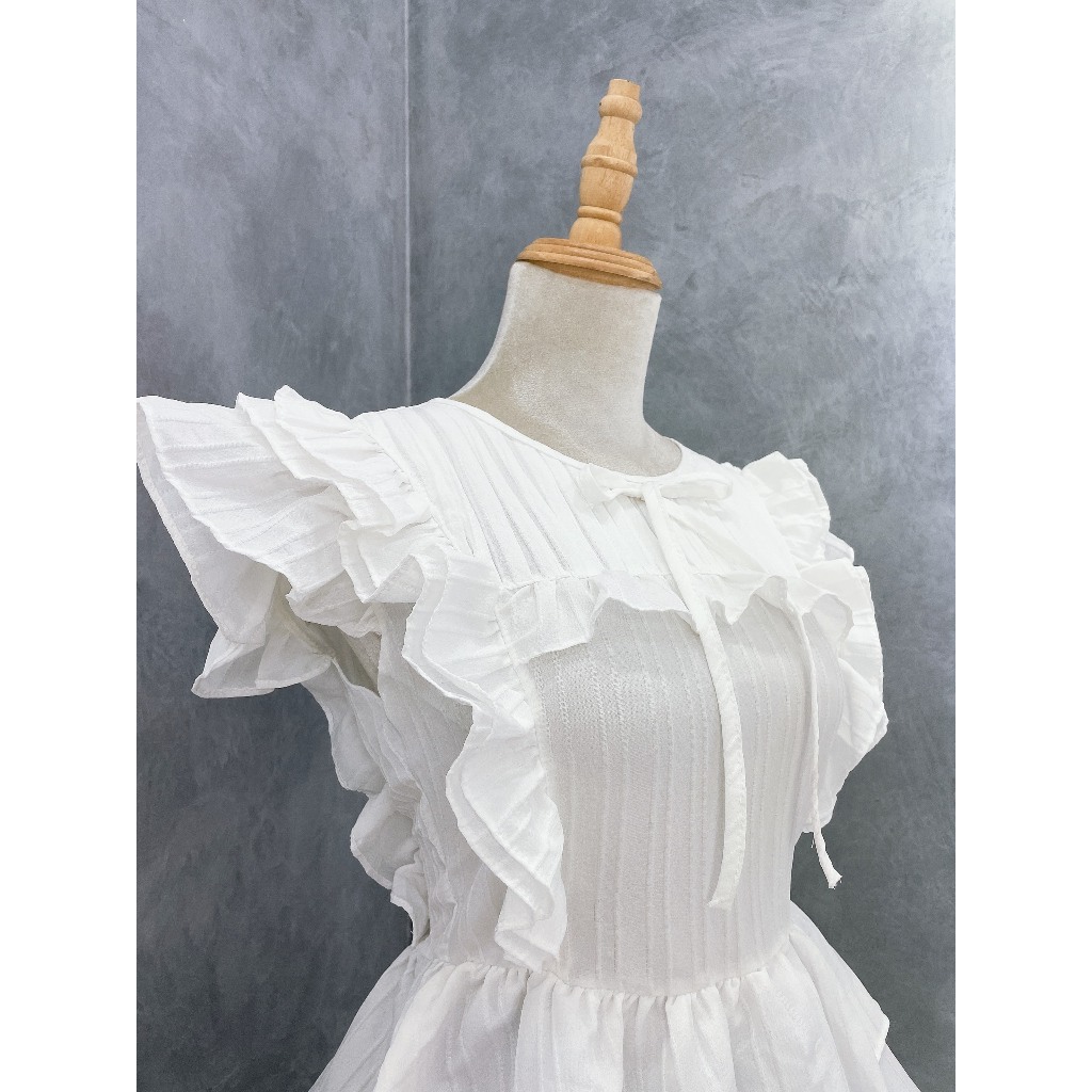 Set Áo Peplum Bèo Cánh Tiên Quần Đùi Mã T39