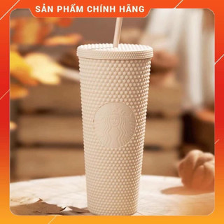 Ly Starbucks Cold Cup Studded Matte Milk Tea Dung Tích 710ml