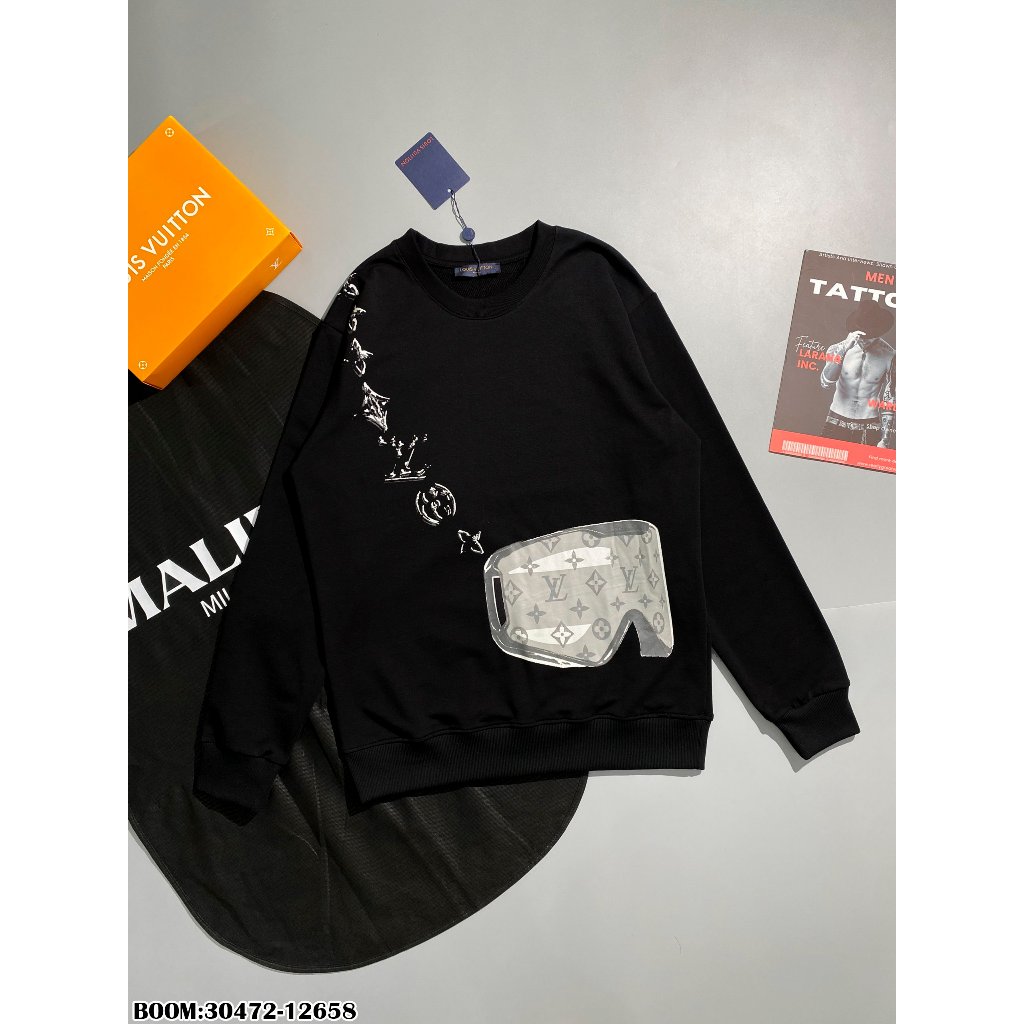 🔥Hot🔥Áo nỉ LV in hình túi thiết kế hot trend Nam nữ Thu Đông 2023