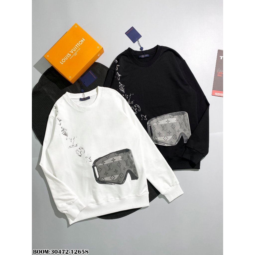 🔥Hot🔥Áo nỉ LV in hình túi thiết kế hot trend Nam nữ Thu Đông 2023