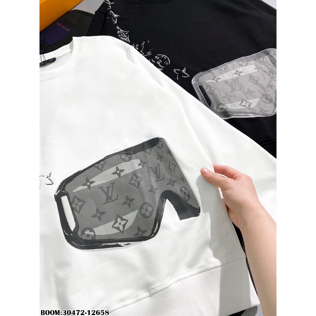 🔥Hot🔥Áo nỉ LV in hình túi thiết kế hot trend Nam nữ Thu Đông 2023