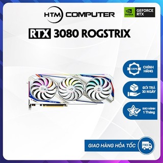 Card màn hình asus rogstrix rtx 3080 o12g gaming