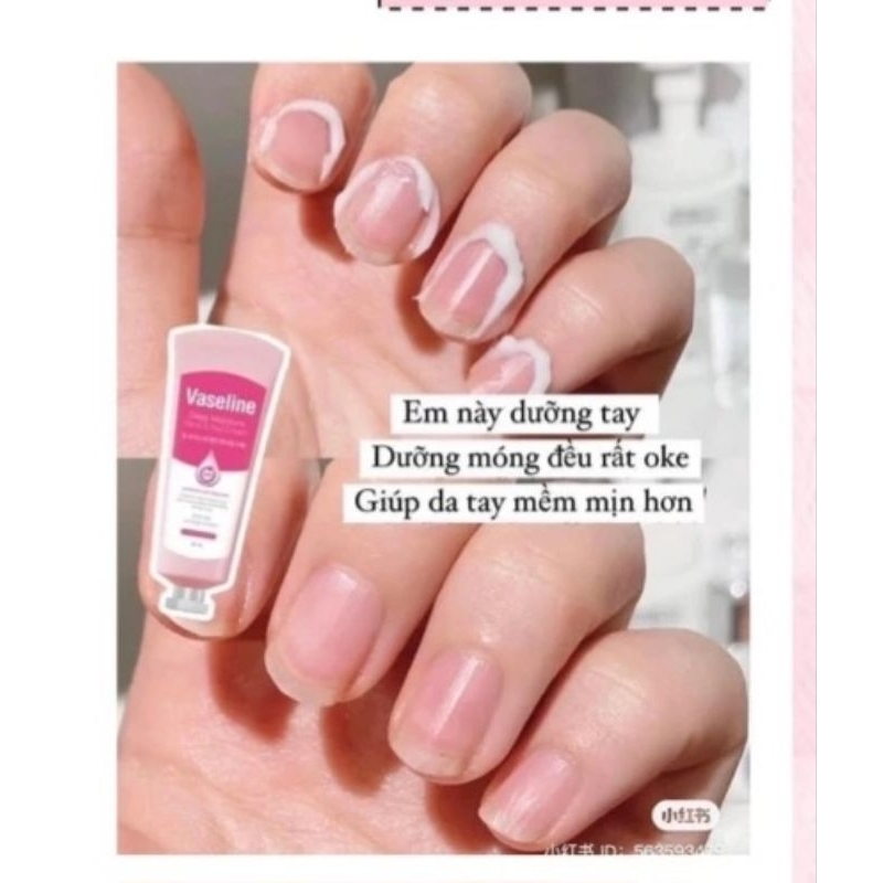 Kem dưỡng da tay& móng tay Vaselin Hàn Quốc 60ml