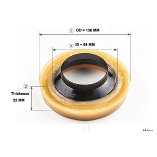 Vòng sáp chống hôi lắp đặt bồn cầu ( CHẤT LIỆU KEO SÁP NGĂN MÙI CHỐNG THẨM THẤU)