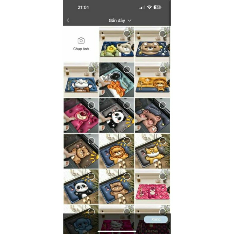 COMBO 4 THẢM CHÂN CHỐNG TRƠN