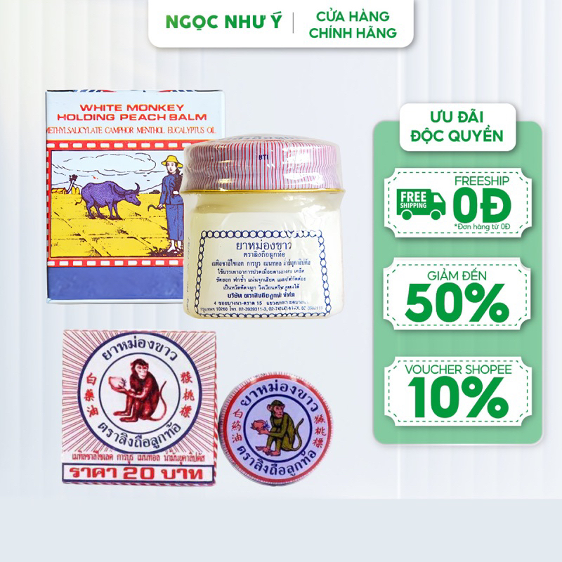Dầu Cù Là Hiệu Con Khỉ Monkey Balm Thái Lan