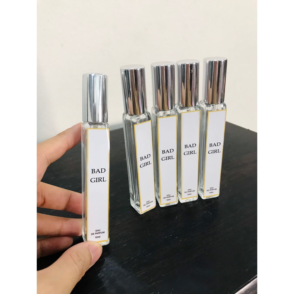 Nước Hoa Chiết Bad Girl - Nguyên Liệu Nhập Pháp Hương Thơm Quyến Rũ, Ngọt Ngào Chai 10ml - Dạng Xịt