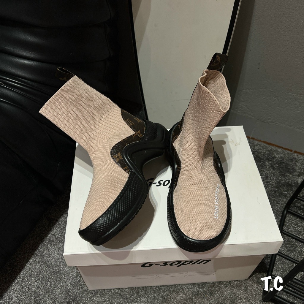 BỐT LEN LV CỔ NGẮN