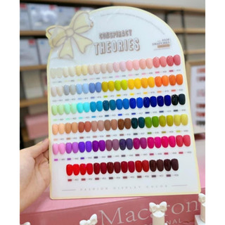 Set Sơn Gel Tim Nơ Macaron 58 màu hàng chuẩn chính hãng [ Tặng kèm base, top, bảng màu ]