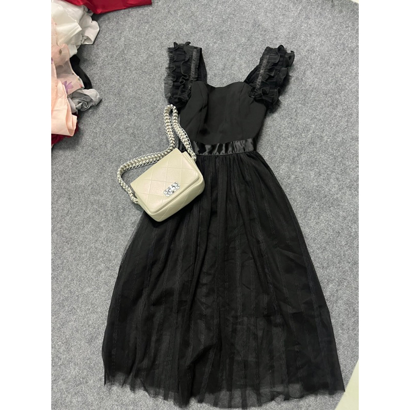 Đầm Xoè Hai Dây