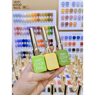  Set Sơn Gel Verygood 60 màu nắp vàng hàng chuẩn chính hãng   Tặng kèm base top bảng màu   